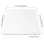 PINGEUI 4 Pack 12 x 12 x 3/8 Inch Clear Acrylic Plexiglass Sheets, Durable - Image 2