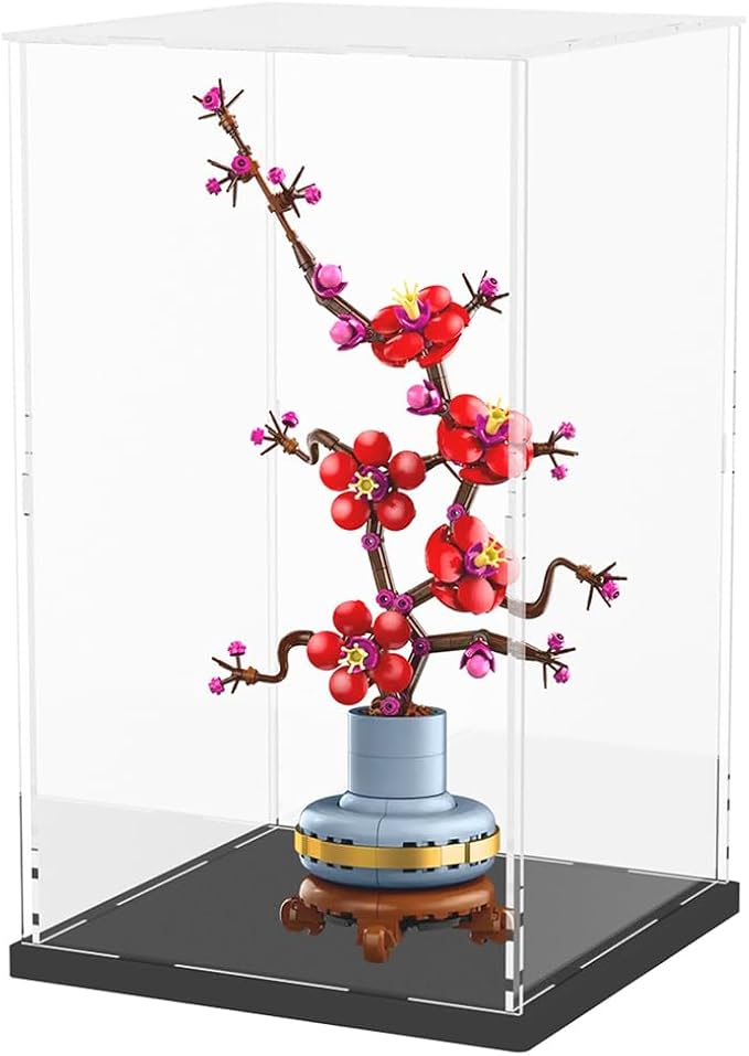 DuvinDD Acrylic Display Case for Lego Flowers Plum Blossom 10369 Lego - Image 5