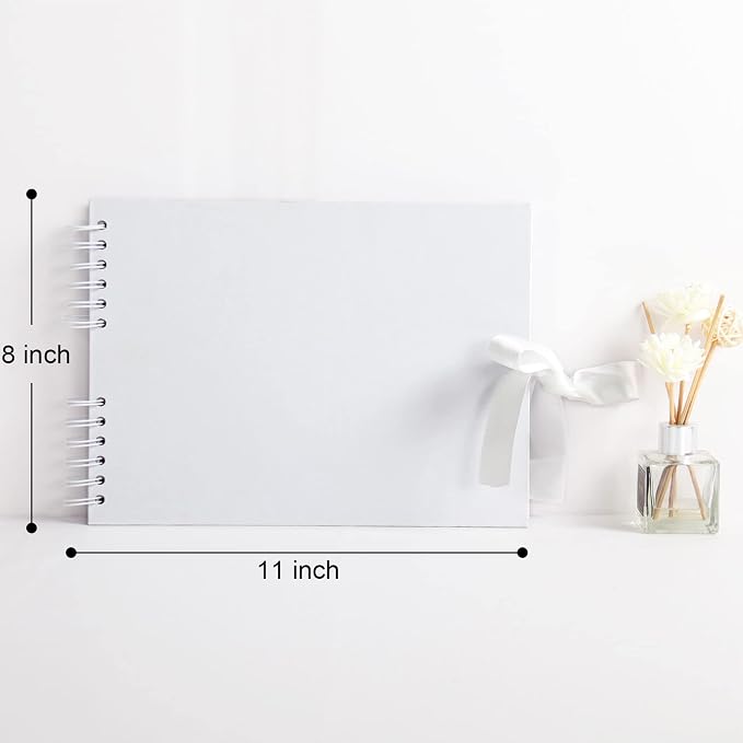 Vienrose Scrapbook Album 80 Pages, DIY Photo Album - Image 5