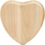 Small Wooden Hearts 5 inch, Valentine's Craft, Mother's Day Craft, Small Wooden by Woodpeckers