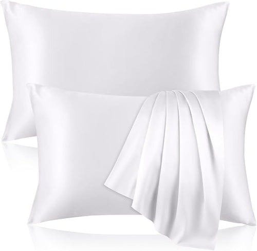 100% Pure Silk Pillowcase for Hair and Skin, Both Sides Mulberry Silk by Unknown