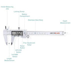 Digital Caliper Measuring Tool, Stainless Steel Vernier Caliper Digital - Image 2