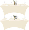 2-Pack 6ft Spandex Table Covers by Unknown