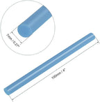 uxcell Mini Hot Glue Sticks for Glue Gun 7mm x 100mm Light Blue 12pcs - Image 2