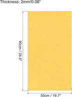 MECCANIXITY EVA Foam Sheets Gold 35.4 Inch x 19.7 Inch 2mm Thick Crafts Foam - Image 2