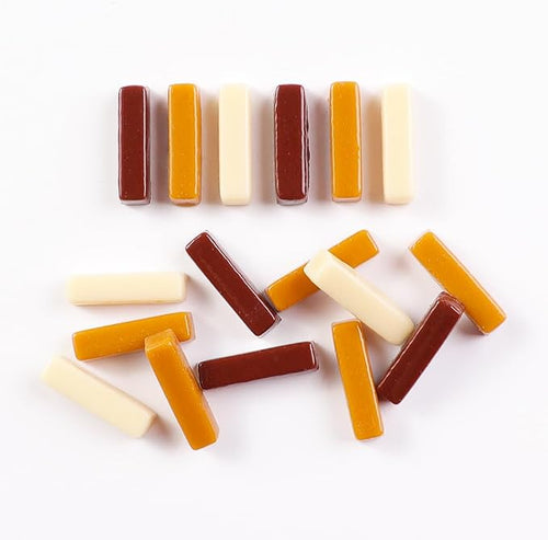 1 LB 5x20mm Glass Strips Mosaic Tiles - Image 2