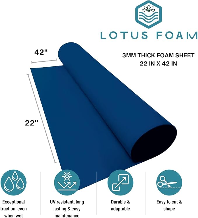 Lotus Foam Large 3mm EVA Foam Sheet - Image 2