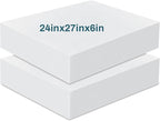 Frienda 2 Pack 6" x 24" x 27" Upholstery High Density Foam Cushion Replacement by Frienda