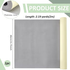 BENECREAT 78.7x15.7 Inch Light Grey Self-Adhesive EVA Foam Roll, 1mm Thick - Image 2