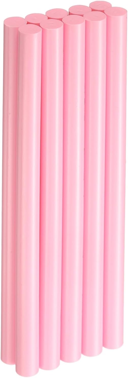 HARFINGTON 10pcs Hot Glue Sticks 0.43" Dia x 7.87" Long EVA Mini Hot Melt by HARFINGTON