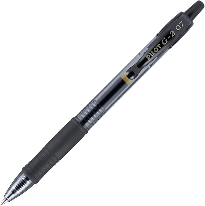 PILOT G2 Retractable Premium Gel Ink Roller Ball Pens Fine Point Black Ink - Image 2