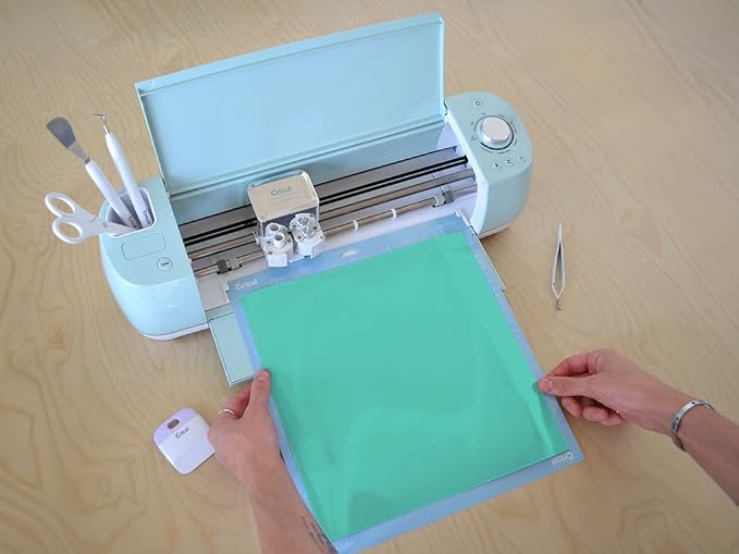 ORACAL 951 Mint Blue Gloss Permanent Adhesive Vinyl Roll - Image 3