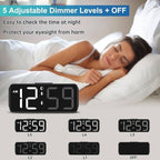 Peakeep Small Digital Alarm Clock Plug in - Image 4
