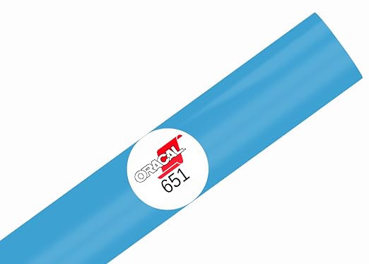 ORACAL 651 Glossy Permanent Vinyl 12 Inch x 10 Feet by Orafol