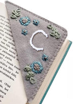 MOTEERLLU Personalized Hand Embroidered Corner Bookmark - Image 2