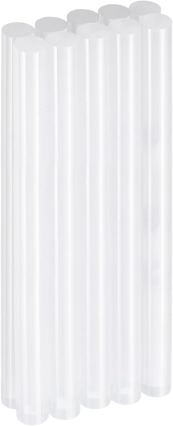 HARFINGTON 10pcs Hot Glue Sticks 0.43" Dia x 5.91" Long EVA Mini Hot Melt by HARFINGTON