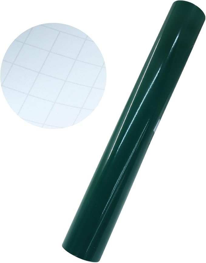 Luomorgo Green Permanent Vinyl Roll 12" x 5FT | Glossy, Waterproof Adhesive - Image 4