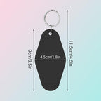LOTMER 20/30/40/80 PCS Hotel Keychain Blank - Image 3