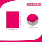 2 Pack 12'' x 16'' Opaque Pink Acrylic Sheet, 3mm Thick Acrylic Plastic Sheets - Image 2