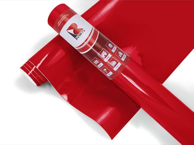 ORACAL 951 Series Premium Cast Film in Red by Rvinyl