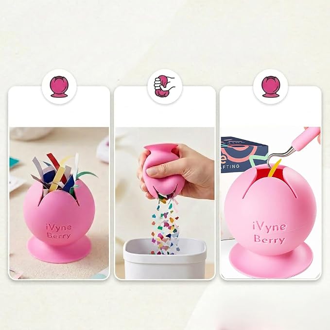 iVyne Berry Suctioned Vinyl Weeding Scrap Collector | Versatile Multi-Surface - Image 4