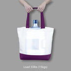 TOPDesign 3-Pack Super Strong Large 12oz Cotton Canvas Tote Bags, Reusable - Image 6
