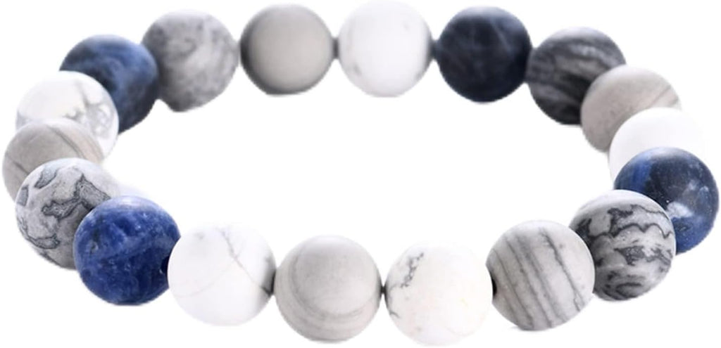 ONLYJUMP Planet Bracelet Solar System Universe Galaxy Bracelet Handmade Natural by ONLYJUMP