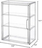 BOHOIDEE 3 Tiers Clear Display Case - Image 8