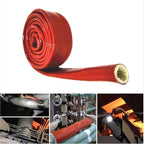 Fuel Line Heat Shield Insulation Heat Shielded Fire Thermo Armor Fire Sleeve - Image 4