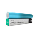 Cricut Cold-Activated, Color-Changing Vinyl – Light Blue/Turquoise, 2ft Roll of by Unknown