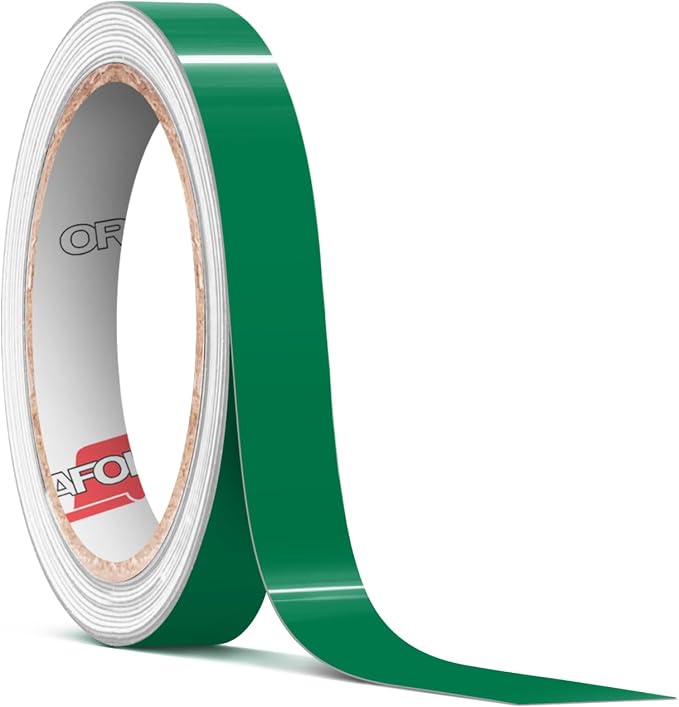 ORACAL 651 Gloss Green Permanent Vinyl Tape Roll – Premium Adhesive Film by Orafol