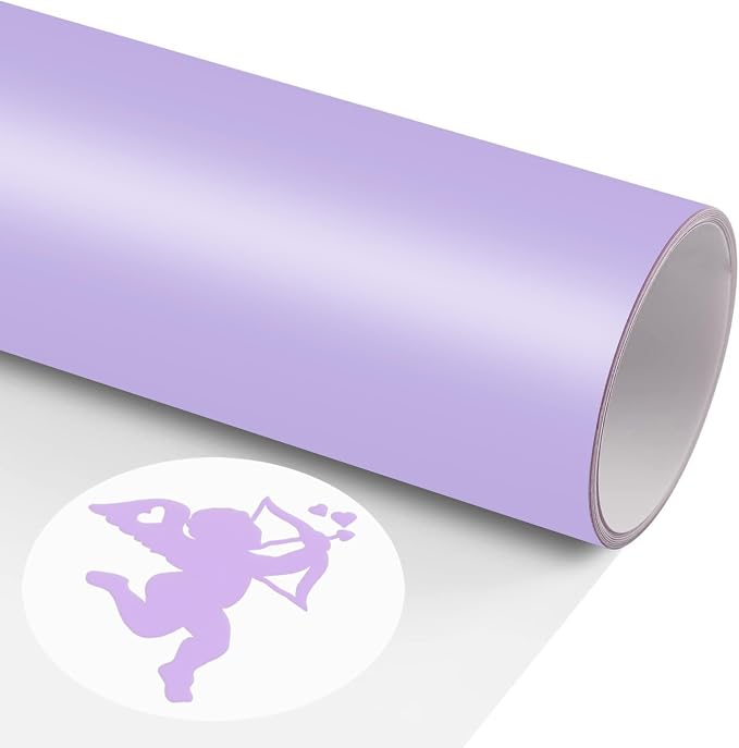 TransWonder Lavender Puff Vinyl Heat Transfer by TransWonder