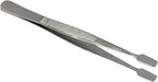 HTS 170S0 4.75" Straight Stainless Steel Stamp Tweezers - Image 2