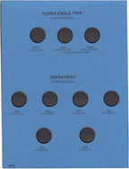 Whitman US Flying Eagle, Indian and Lincoln Cent Coin Folder Five Volume Set - Image 2