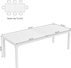 Tribesigns 78.7 Inches Extra Long Computer Desk 2 Person Desk, Double Long Desk - Image 2