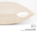 2 Pack 100％ Silk Pillowcase for Hair and Skin, Soft Breathable Smooth Cooling - Image 3