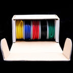 Treedix 5pcs 26ft Copper Hookup Wire kit Wrapping 24AWG Cable Jumper Wire Solid - Image 5