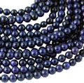 Zenkeeper 108 Pcs Blue Goldstone Beads by Zenkeeper