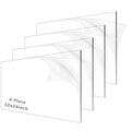 2 Pieces 1/8" Thick Acrylic Sheets, Plexiglass Sheets, Photo Frames by ADTDA