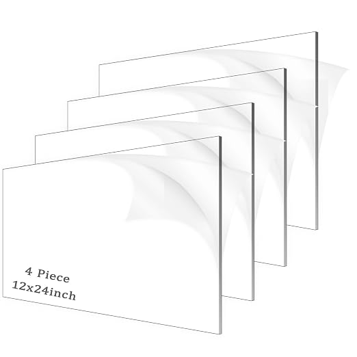 2 Pieces 1/8" Thick Acrylic Sheets, Plexiglass Sheets, Photo Frames by ADTDA