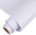 VINYL FROG White Self Adhesive Vinyl Roll 12''x5ft Matte Permanent Vinyl by VINYLFROG