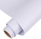 VINYL FROG White Self Adhesive Vinyl Roll 12''x5ft Matte Permanent Vinyl by VINYLFROG