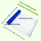 PU Heat Transfer Vinyl 12"×10ft Roll Royal Blue– HTV - Image 3