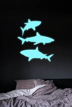 VViViD DECO65 Glow in The Dark Blue Permanent Adhesive Craft 12 Inches x 20 - Image 3