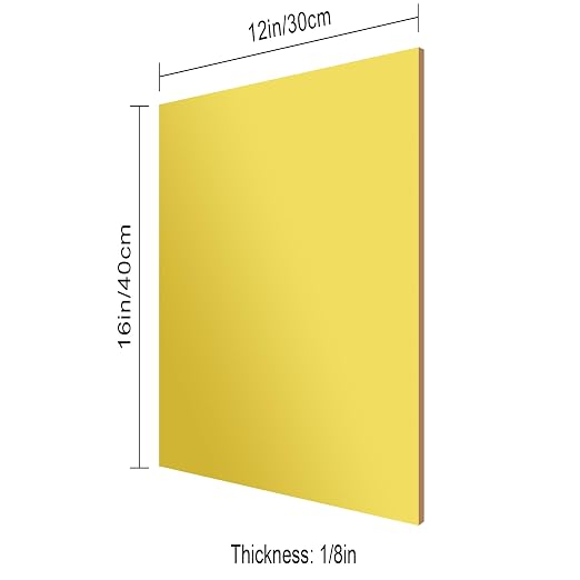 12x16 Inches Gold Mirror Acrylic Sheet – 2 Pcs Reflective Acrylic Panel - Image 2