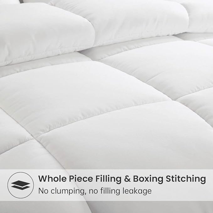 EASELAND Down Alternative Comforter California King - Image 2