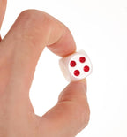 SUPVOX 6 Dice Set Single-Sided Resin Dice 0.62 Inch Game - Image 8