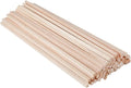 60 Pack Square Wood Dowel Rods 1/4x1/4x12 Inch Balsa Wood Sticks Natural Wood by iUoczi