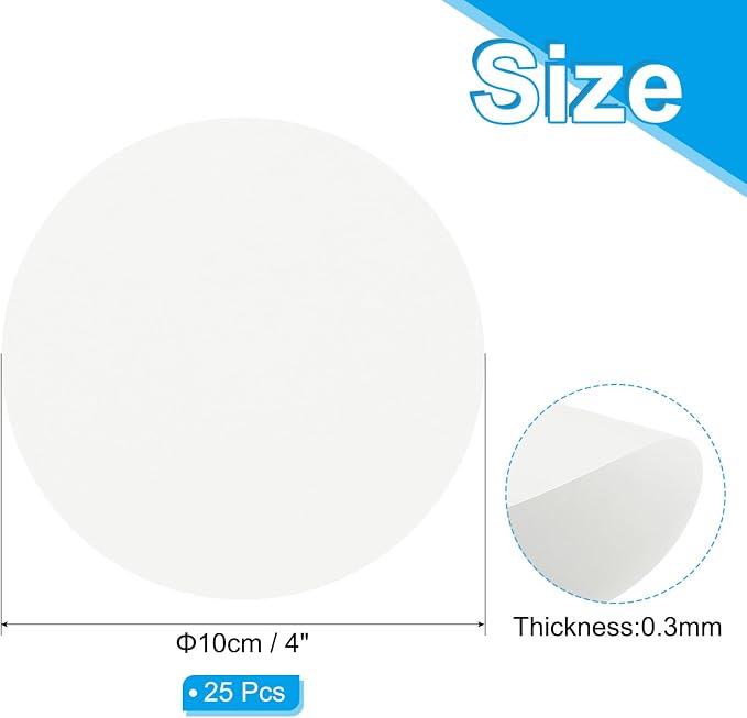 PATIKIL 4inch Circle Card Stock - Image 2