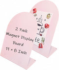 2 Pack Metal Pink Magnet Display Board by Unknown